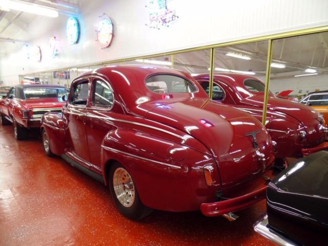 Burgundy 1941 Ford Other -- with Black interior