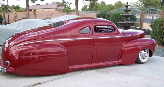 Red 1941 Ford Other Coupe with Black interior
