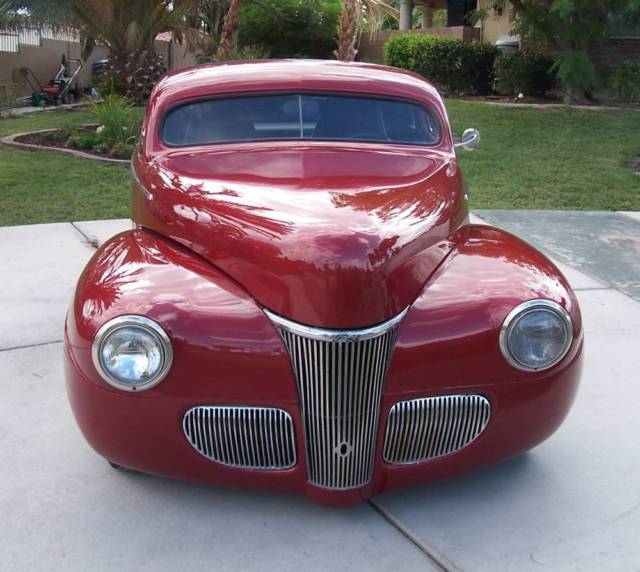 Red 1941 Ford Other Coupe with Black interior