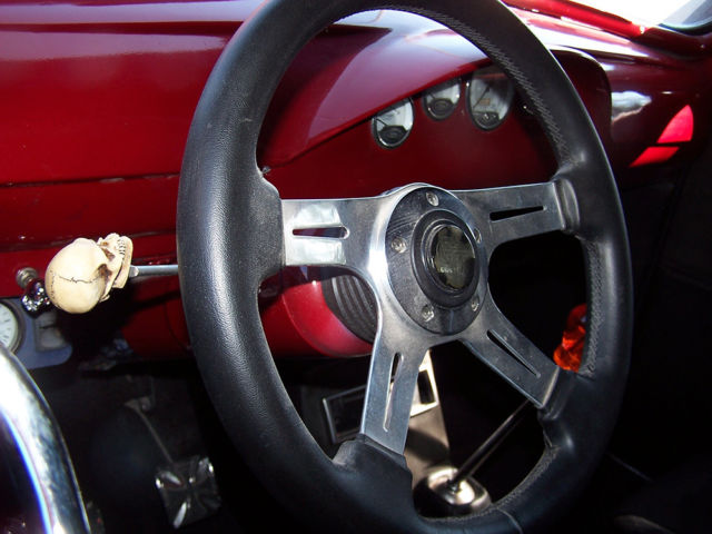 Red 1941 Ford Other Coupe with Black interior