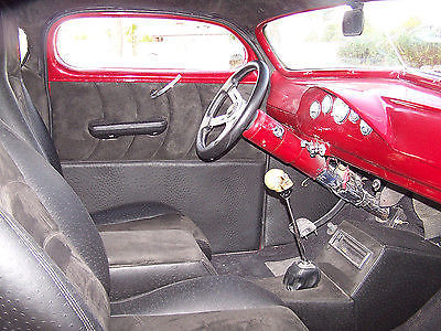 Red 1941 Ford Other Coupe with Black interior