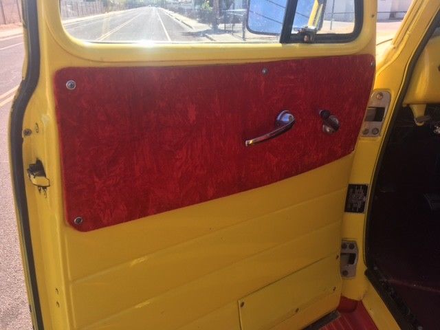 Yellow 1949 Chevrolet Other Pickups with Red interior