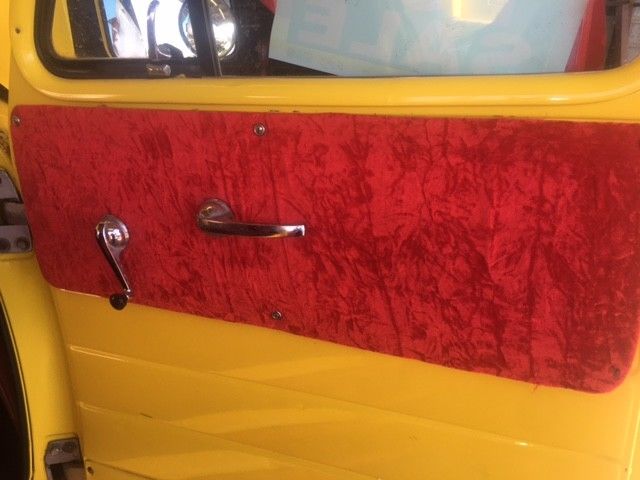 Yellow 1949 Chevrolet Other Pickups with Red interior