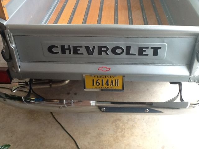 Silver 1950 Chevrolet Other Pickups Standard Cab Pickup with Red interior