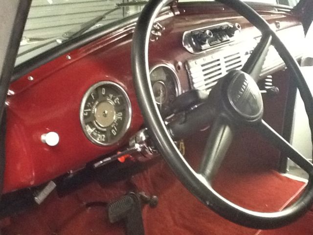 Silver 1950 Chevrolet Other Pickups Standard Cab Pickup with Red interior