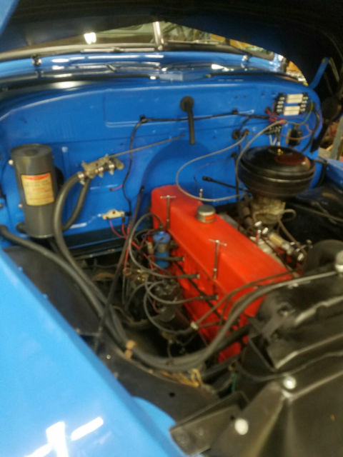 blue 1950 Chevrolet Other Pickups with Brown interior