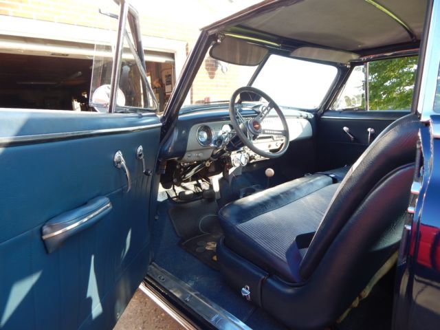BLUE/White 1951 Chevrolet Bel Air/150/210 Coupe with Blue/Gray interior