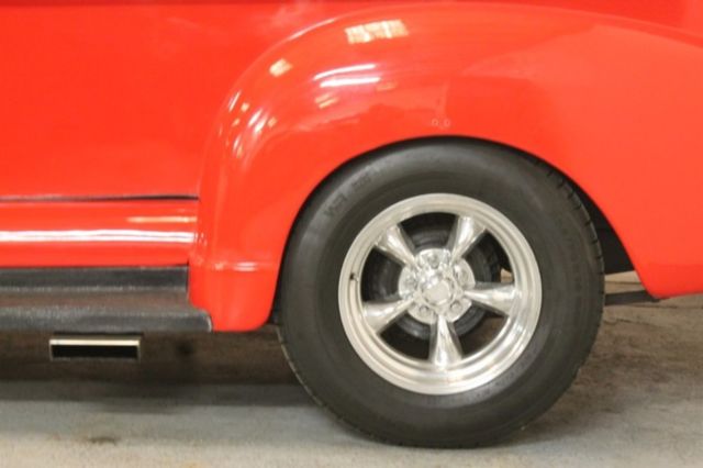 Red 1951 Chevrolet 3100 with Red interior