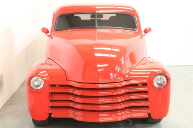 Red 1951 Chevrolet 3100 with Red interior