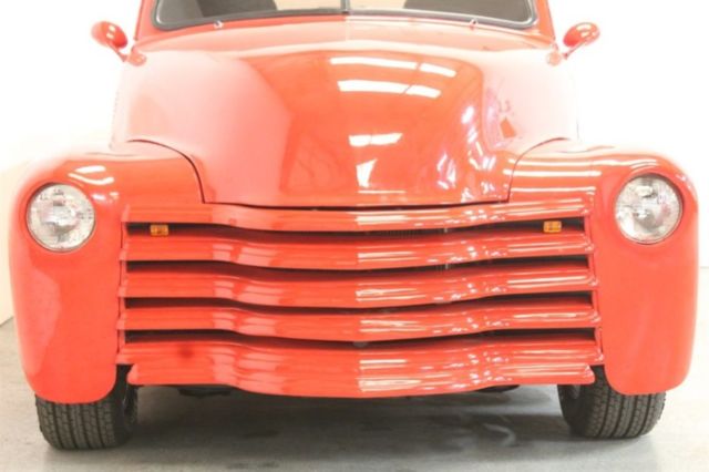Red 1951 Chevrolet 3100 with Red interior