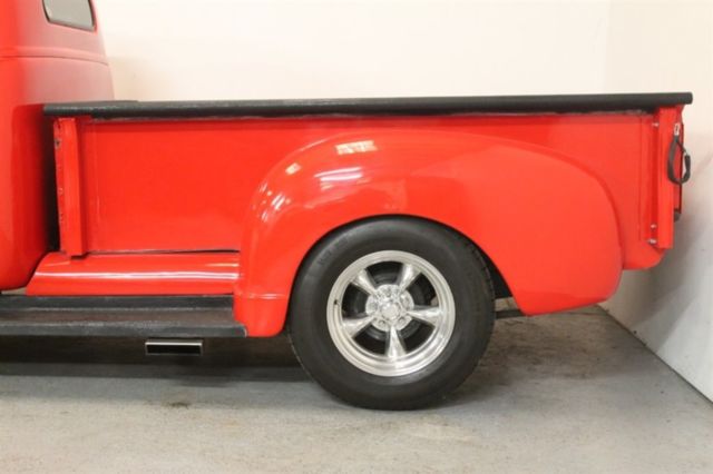 Red 1951 Chevrolet 3100 with Red interior