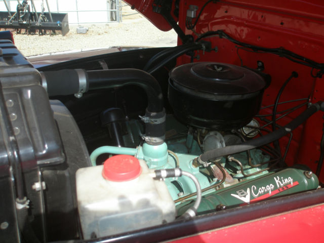 Red 1952 Ford Other with Red interior