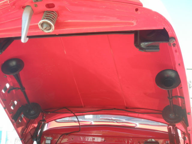 Red 1952 Ford Other with Red interior