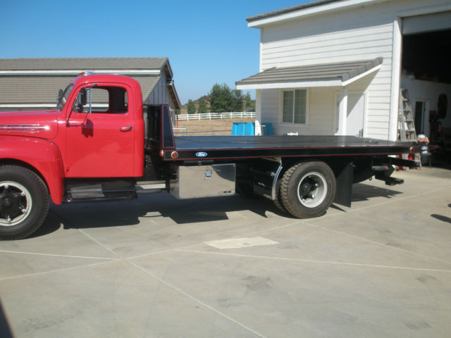 Red 1952 Ford Other with Red interior