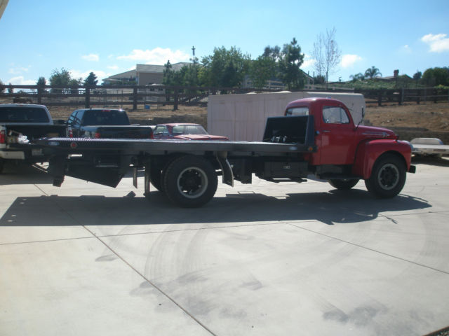 Red 1952 Ford Other with Red interior