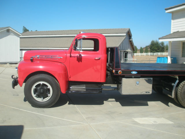 Red 1952 Ford Other with Red interior