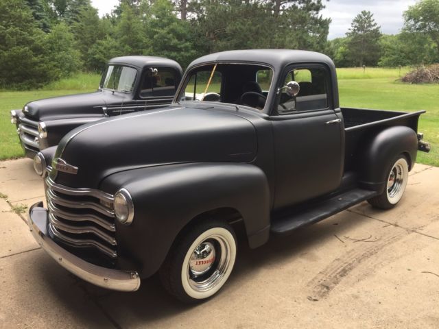 Black 1953 Chevrolet Other Pickups Standard Cab Pickup with Black interior