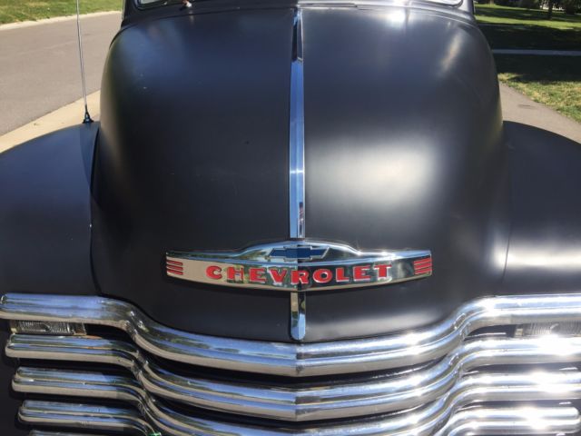 Black 1953 Chevrolet Other Pickups Standard Cab Pickup with Black interior