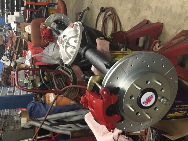 Orange/Silver 1955 Chevrolet Bel Air/150/210 Coupe with Brown interior