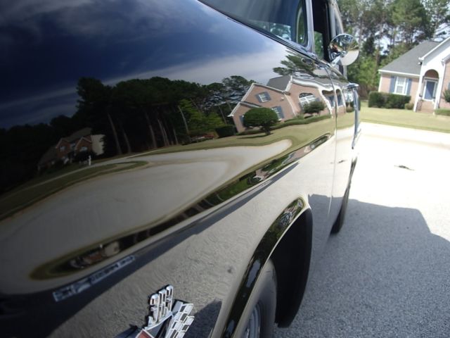 black/gray 1955 Chevrolet Bel Air/150/210 Sedan with Black interior