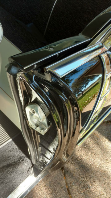 Black 1956 Chevrolet Bel Air/150/210 Coupe with Black White interior