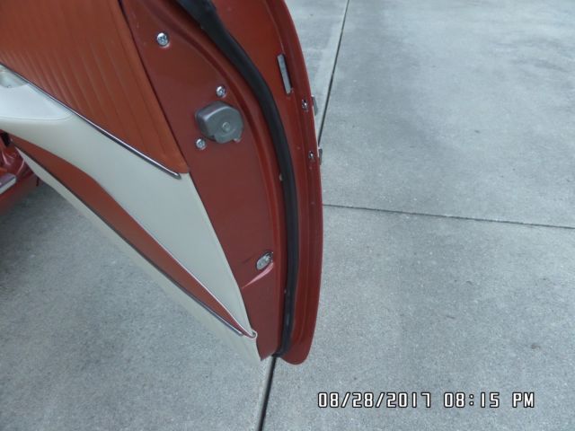 Gold 1956 Chevrolet Bel Air/150/210 Coupe with Tan interior