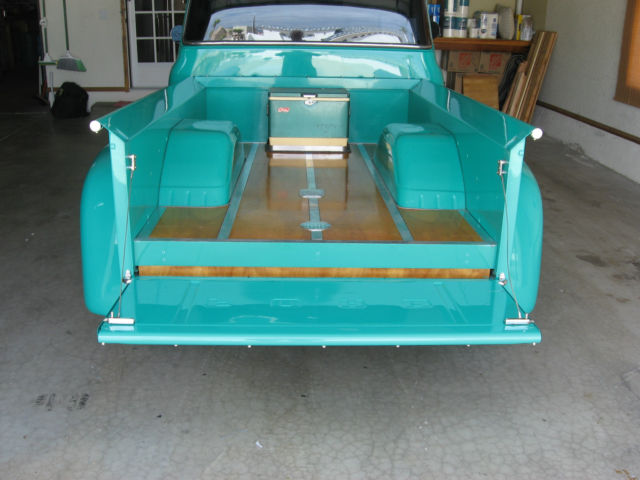 Seafoam Green 1956 Ford F-100 Standard Cab Pickup with Gray interior