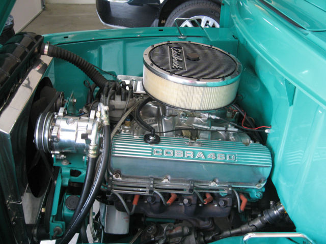 Seafoam Green 1956 Ford F-100 Standard Cab Pickup with Gray interior