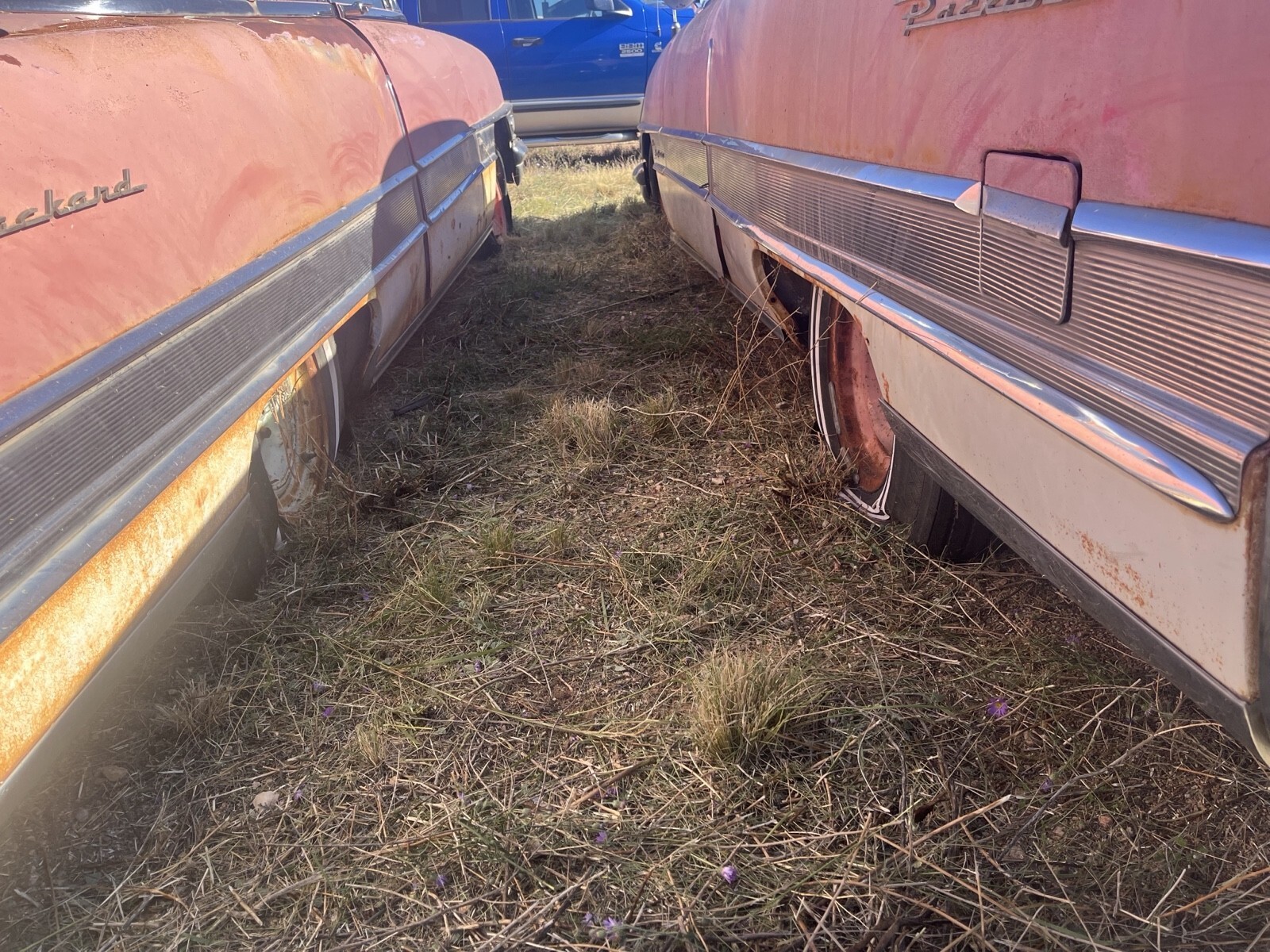 Red 1956 Packard 400