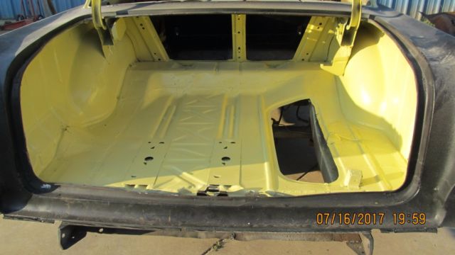 Yellow 1957 Chevrolet Bel Air/150/210