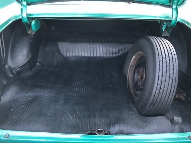Green 1957 Chevrolet Bel Air/150/210 Coupe with Green interior