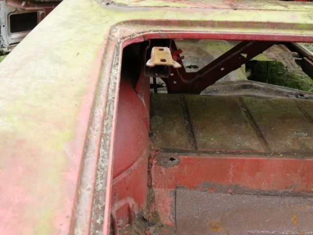 Red 1958 Chevrolet Bel Air/150/210