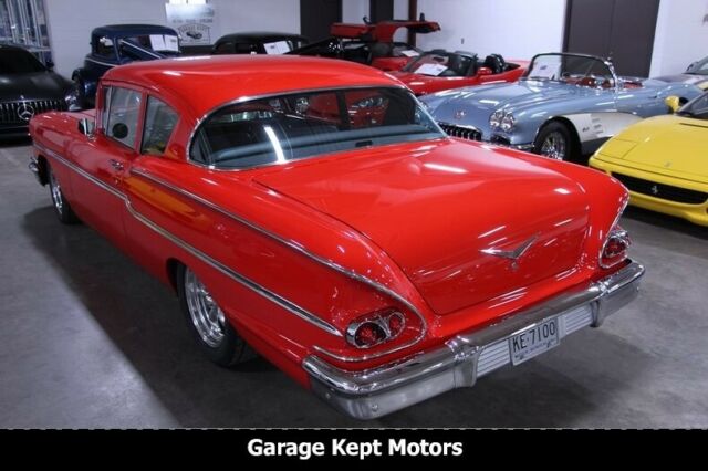 Red 1958 Chevrolet Other Coupe with Gray interior