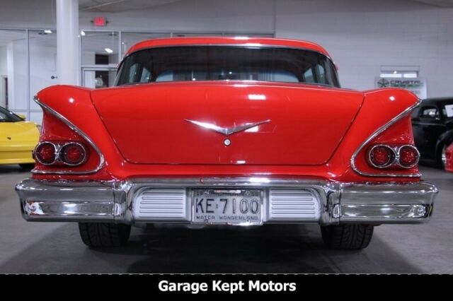 Red 1958 Chevrolet Other Coupe with Gray interior