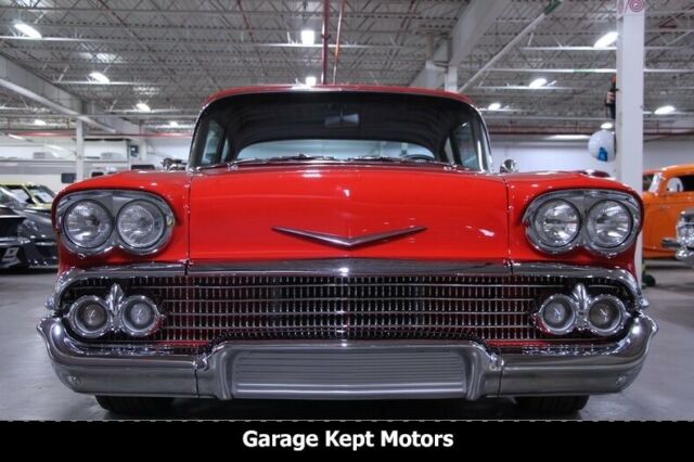 Red 1958 Chevrolet Other Coupe with Gray interior