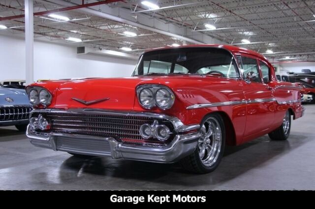 Red 1958 Chevrolet Other Coupe with Gray interior