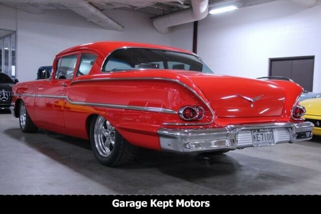 Red 1958 Chevrolet Other Coupe with Gray interior