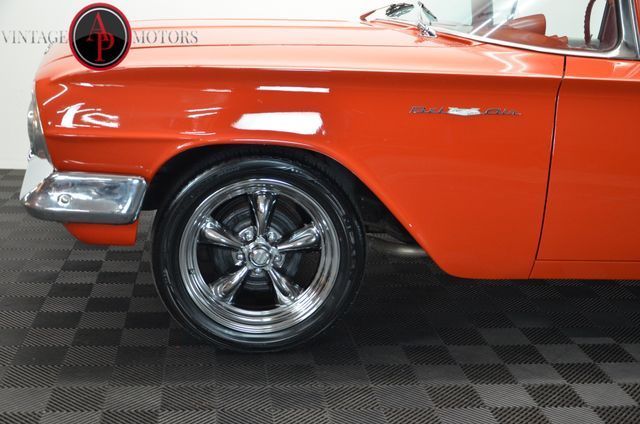 Red 1960 Chevrolet Bel Air/150/210 -- with White interior