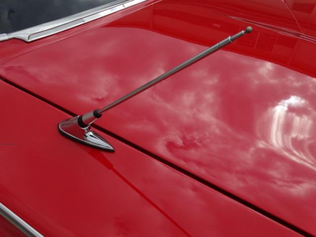 Red 1960 Chevrolet Impala with Black interior