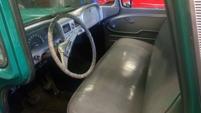 Green 1961 Chevrolet C-10 Standard Cab Pickup