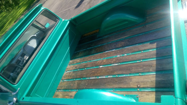 Green 1961 Chevrolet C-10 Standard Cab Pickup