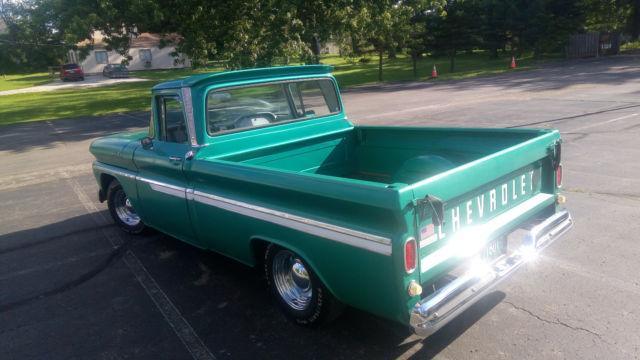 Green 1961 Chevrolet C-10 Standard Cab Pickup