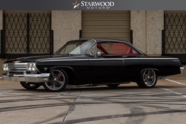 -- 1962 Chevrolet Bel Air/150/210 2D Coupe with Red interior