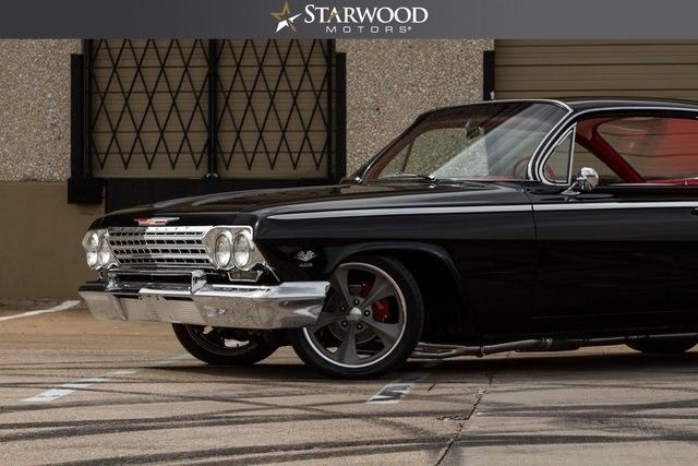 -- 1962 Chevrolet Bel Air/150/210 2D Coupe with Red interior