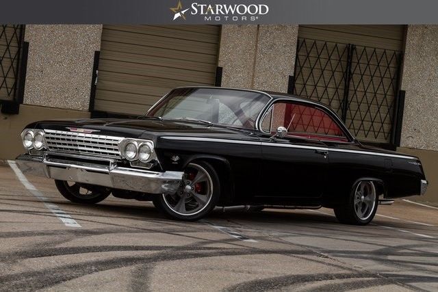 -- 1962 Chevrolet Bel Air/150/210 2D Coupe with Red interior