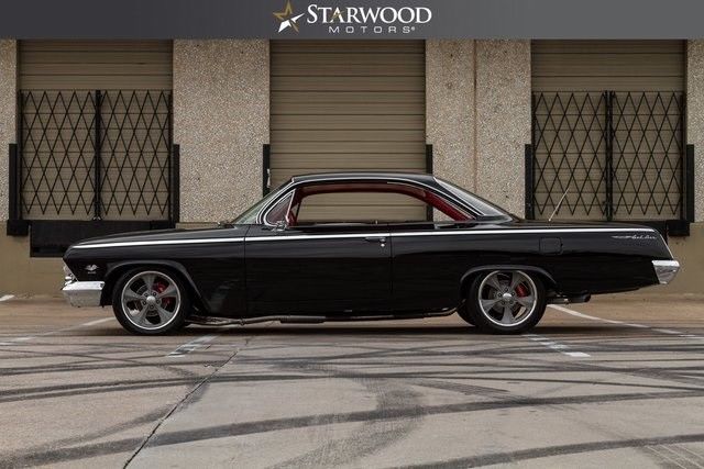 -- 1962 Chevrolet Bel Air/150/210 2D Coupe with Red interior