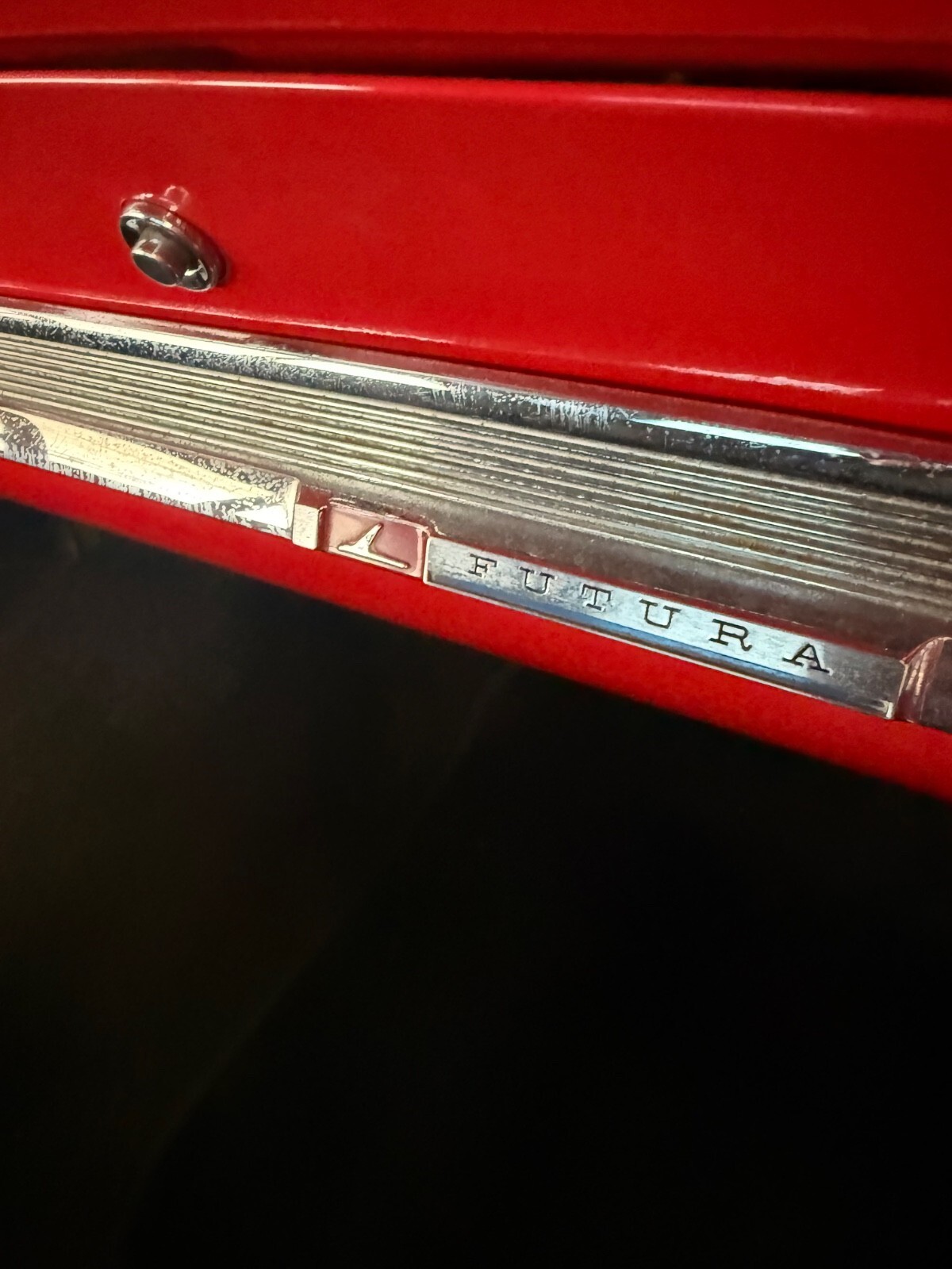 Red 1963 Ford Other Sedan with Black interior