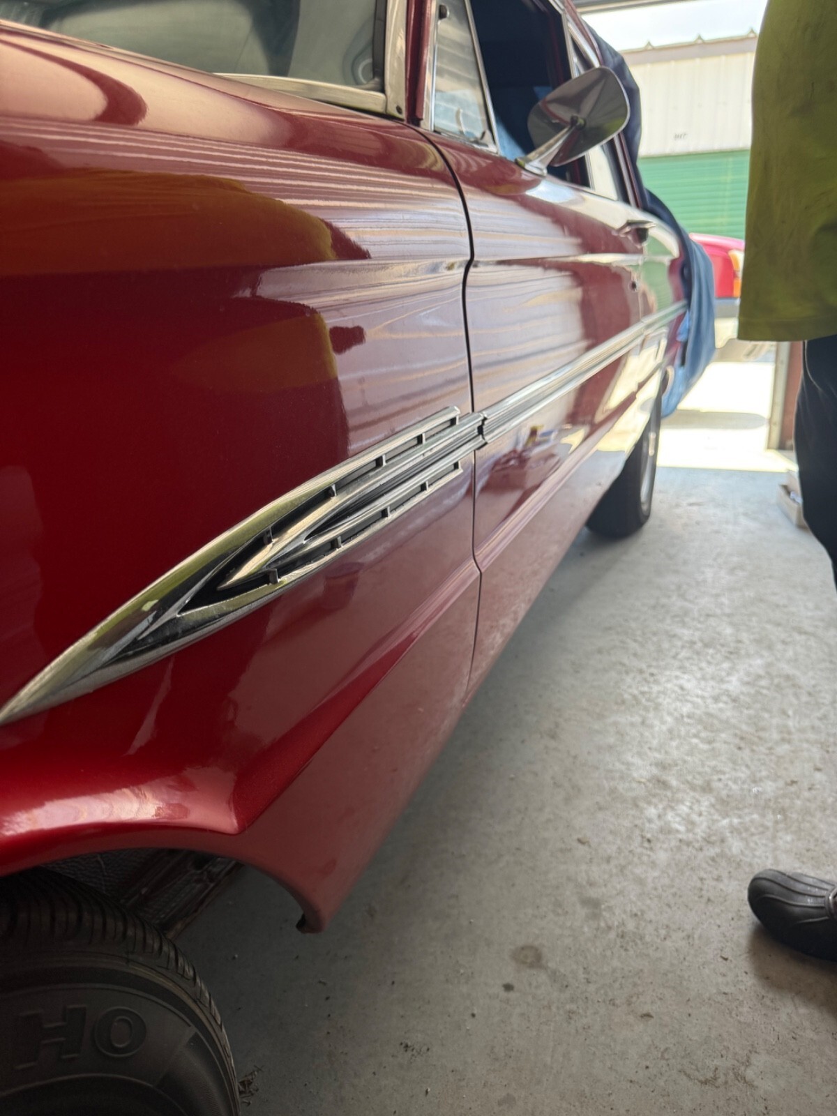 Red 1963 Ford Other Sedan with Black interior