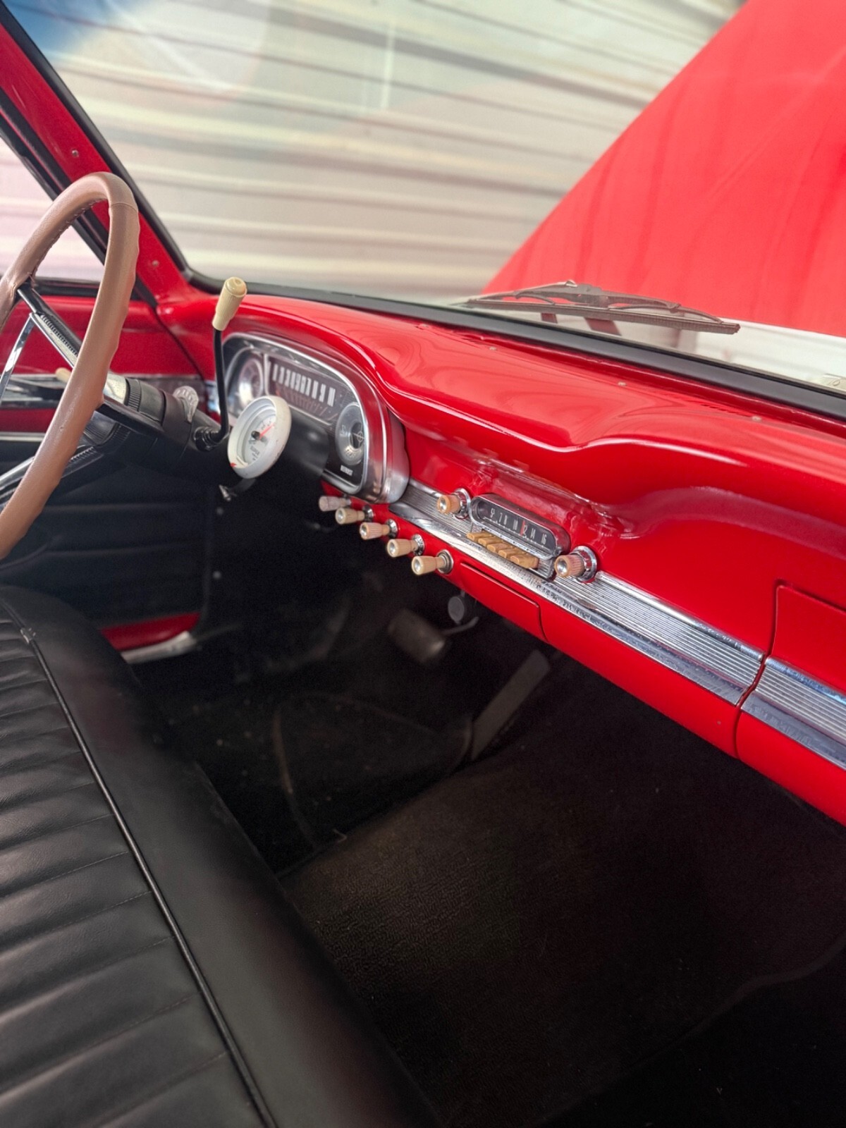 Red 1963 Ford Other Sedan with Black interior