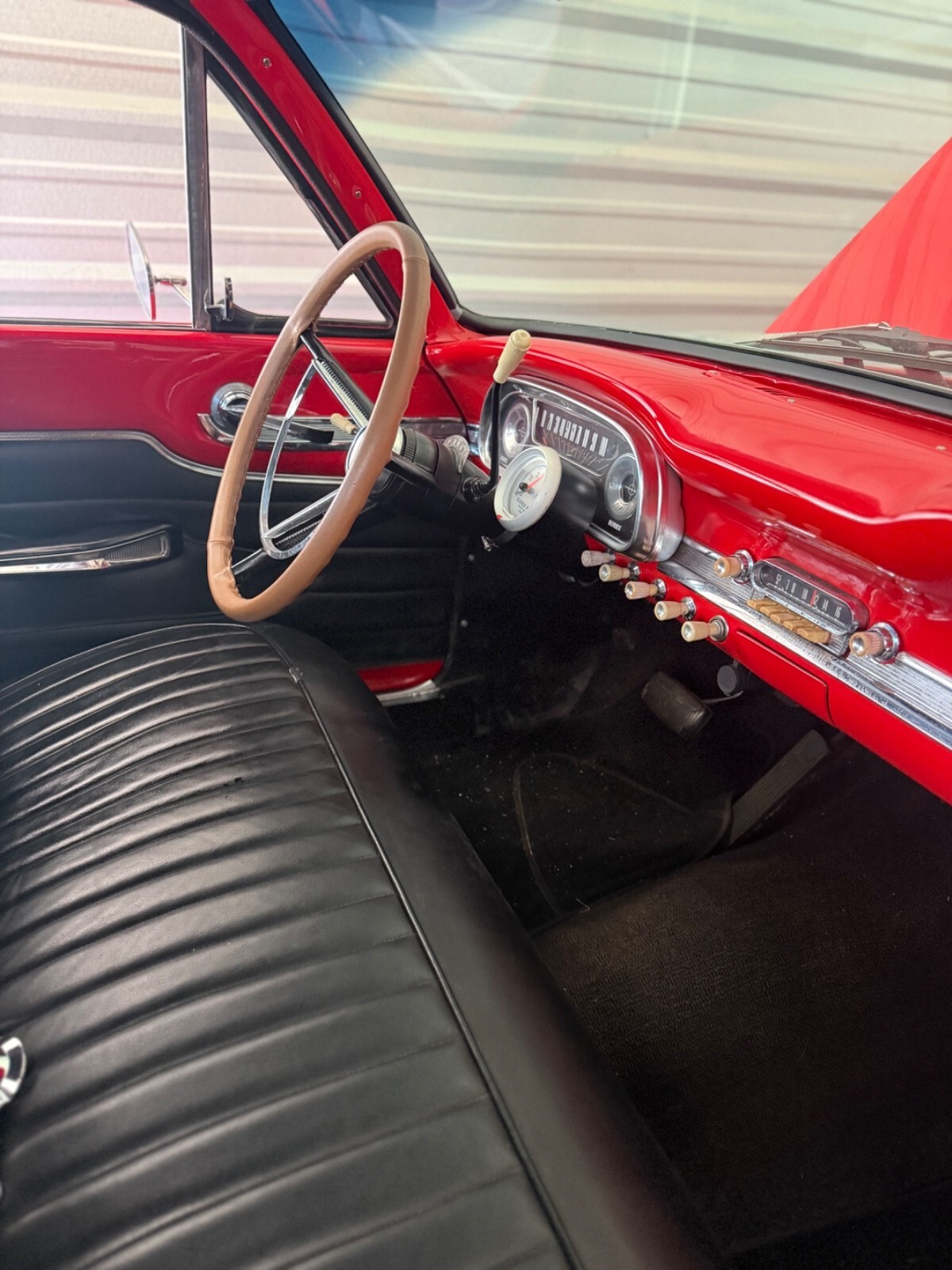 Red 1963 Ford Other Sedan with Black interior